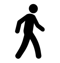 Figure Walking Cut Out