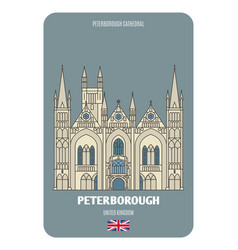 Peterborough Cathedral In Uk