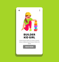 Engineer Builder Kid Girl