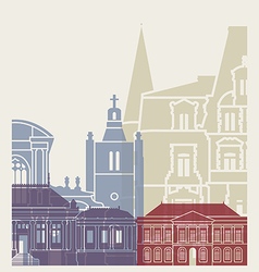 Le Havre Skyline Poster