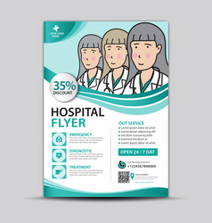 Ospital Flyer Template-medical Brochure Cover