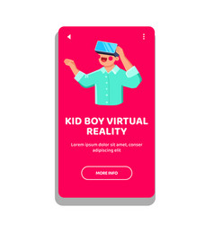 Technology Kid Boy Virtual Reality