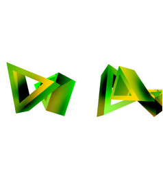 3d Triangle Abstract Background Basic Shape