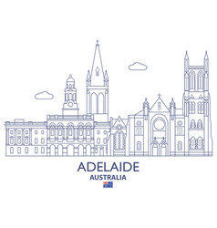 Adelaide City Skyline