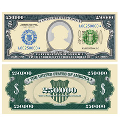 Fictional Template Obverse And Reverse Of Us