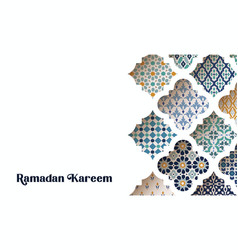 Beautiful Ornamental Colorful Arabic Tiles