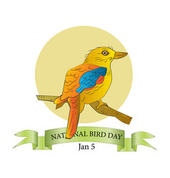 National Bird Day Sign