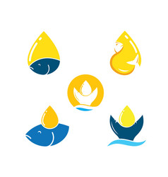 Fish Oil Icon Concept Design