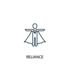 Reliance Concept Line Icon Simple Element