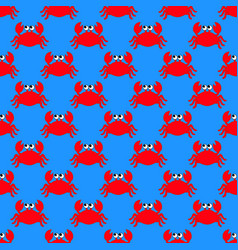 Crab Seamless Pattern