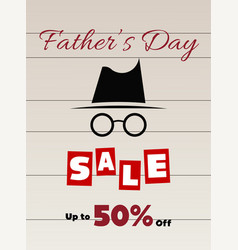 Fathers Day Sale Flyer Poster Design