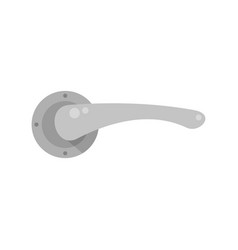 Bolt Door Handle Icon Flat Front Hotel