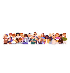 Diverse Cute Kids Banner International Group