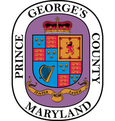 Coat Arms Prince Georges County In Maryland