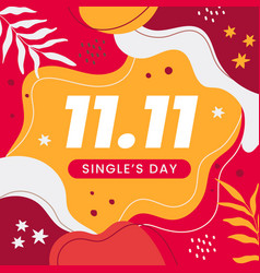 Flat 11-11 Singles Day Shopping Day