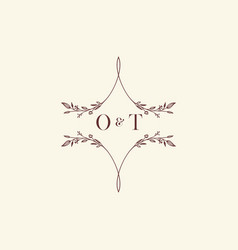 Ot Elegant Wedding Floral Initial Concept