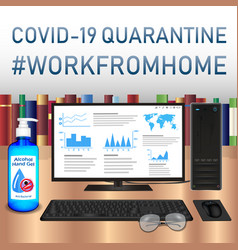 Work From Home Covid-19 Coronavirus Quarantine