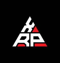 Xrp Triangle Letter Logo Design