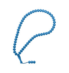 Blue Prayer Beads Made Of Stone