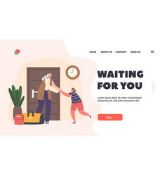 Reunion Landing Page Template Happy Grandmother