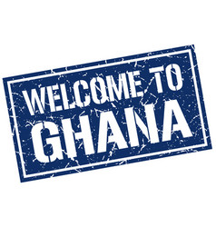 Welcome To Ghana Stamp