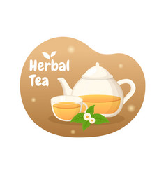 Herbal Tea With Chamomile Leaves Of Health Drink