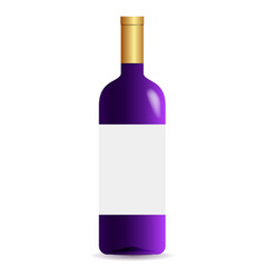 Vine Bottle Mock Up Template