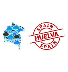 Weather Mosaic Map Huelva Province