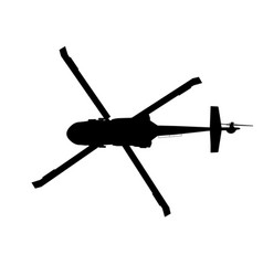 Black Hawk Helicopter Silhouette