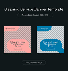 Cleaning Service Social Media Post