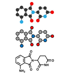 Pomalidomide Multiple Myeloma Drug Molecule