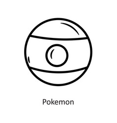 Pokemon Outline Icon Design G