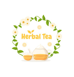 Herbal Tea With Chamomile Leaves Of Health Drink