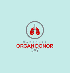 National Organ Donor Day February 14 Template