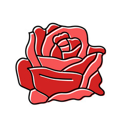 Rose Flower Spring Color Icon