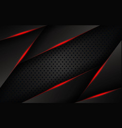 Futuristic Red And Black Background Design