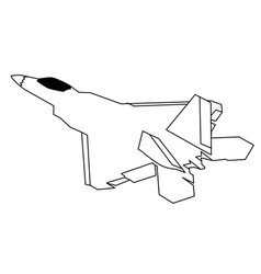 Modern Jet Fighter Coloring Design