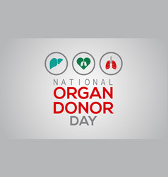 National Organ Donor Day February 14 Template