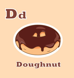 Doughnut Flashcard Alphabet