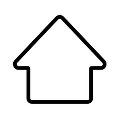 Simple Residential Icon Or Home