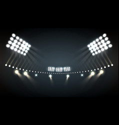 Stadium Lights Realistic With Sports