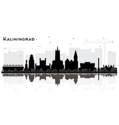 Kaliningrad Russia City Skyline Silhouette