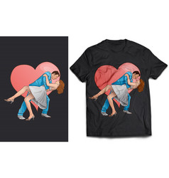 A Couple Of Romantic In Love Dancing Tshirt