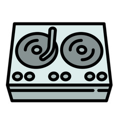 Hiphop Swag Player Icon Outline Style