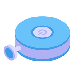 Nail Tool Icon Isometric Style