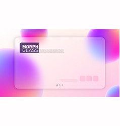 Morph Matte Transparent Glass In Pastel Colors