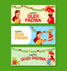 Gudi Padwa Celebration Banner