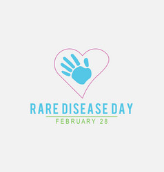 Rare Disease Day February 28 Template Design