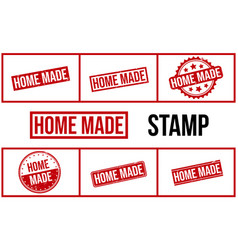 Home Made Rubber Stamp Set