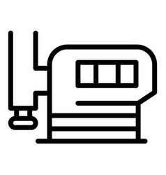 Booster Pump Icon Outline Style